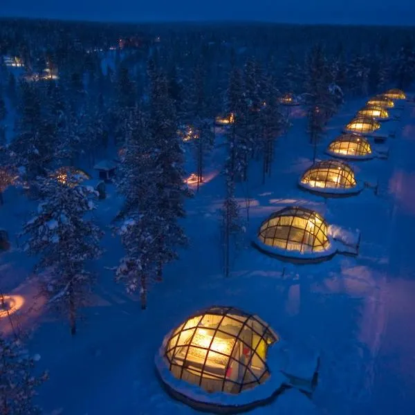 カクシラウッタネン 北極リゾート イグルー&シャレー（Kakslauttanen Arctic Resort - Igloos and Chalets）、サーリセルカのホテル