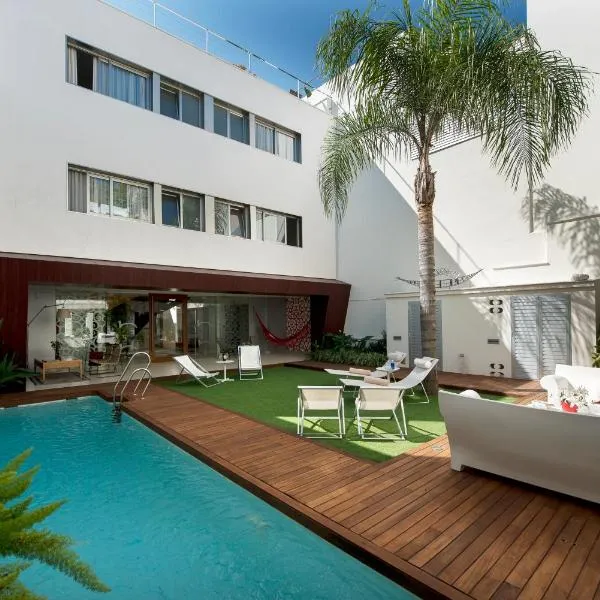 La Alcoba del Agua Hotel Boutique，位于桑卢卡尔-德巴拉梅达的酒店