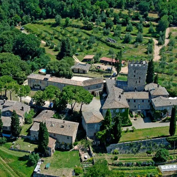Tenuta di Spannocchia, hótel í Rosia