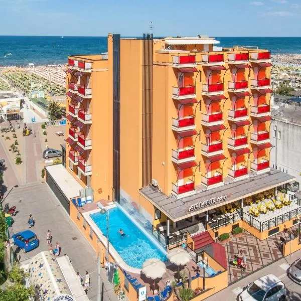 Hotel Ariane - BEACHFRONT, Breakfast XXL & Sea View, Hotel in Rimini