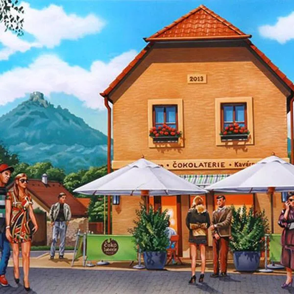 Penzion Čokolaterie, ξενοδοχείο σε Třebenice