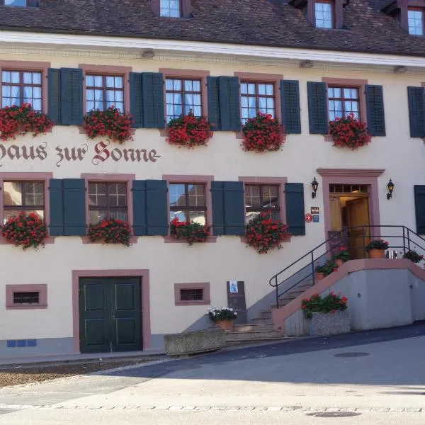 Gasthaus zur Sonne, hôtel à Aesch