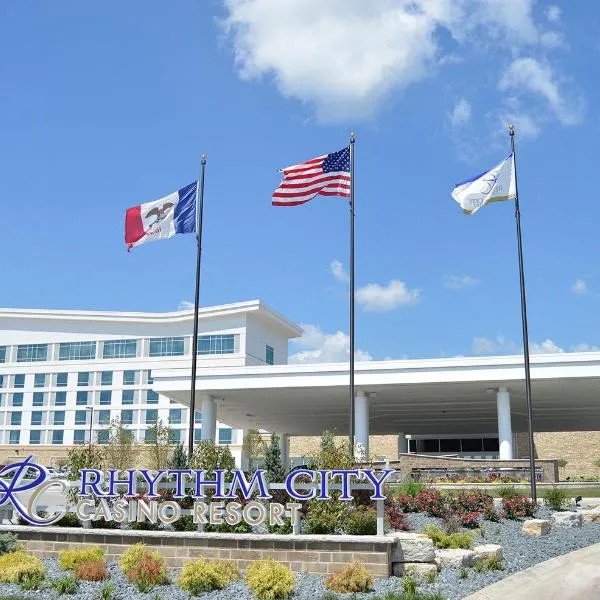 Rhythm City Casino & Resort, hotel di Davenport