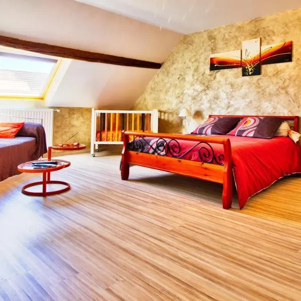 chambres d'hôte Le Marronnier、Champrougierのホテル