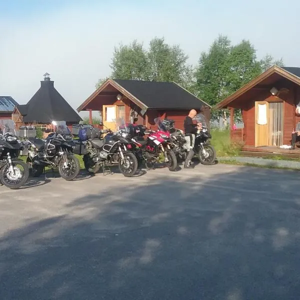 Tenon Eräkievari mökit, Hotel in Karigasniemi