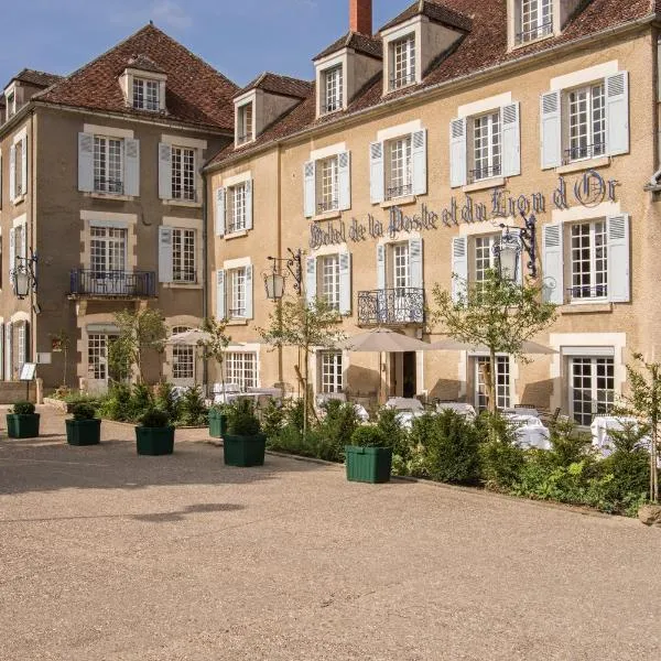 Hôtel Restaurant De La Poste & Du Lion D'or, hôtel à Vézelay