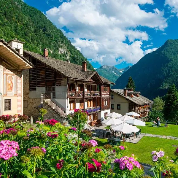 Albergo Montagna Di Luce, hotel in Alagna Valsesia