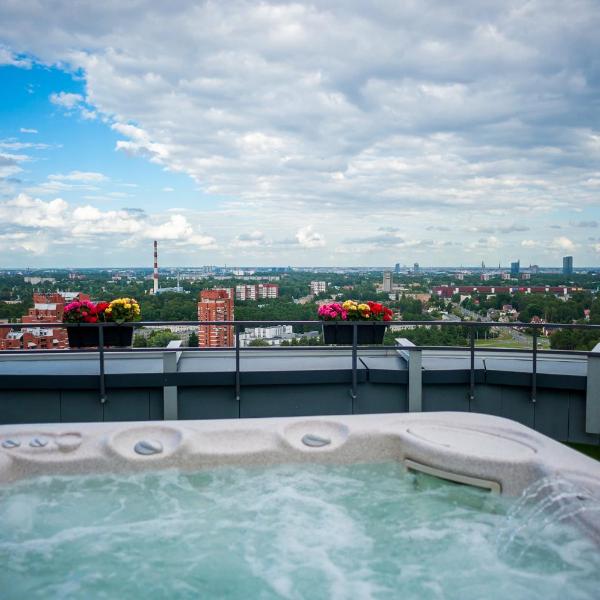 Skyhouse Riga Amazing Penthouse and SPA