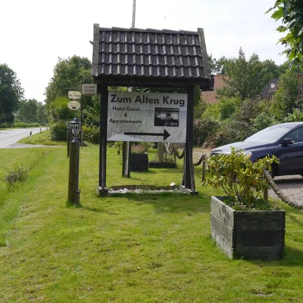 Zum alten Krug, hotel em Wangerland
