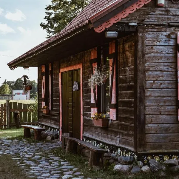 Sunny Nights Homestead Rustic House, hotel a Gataučiai