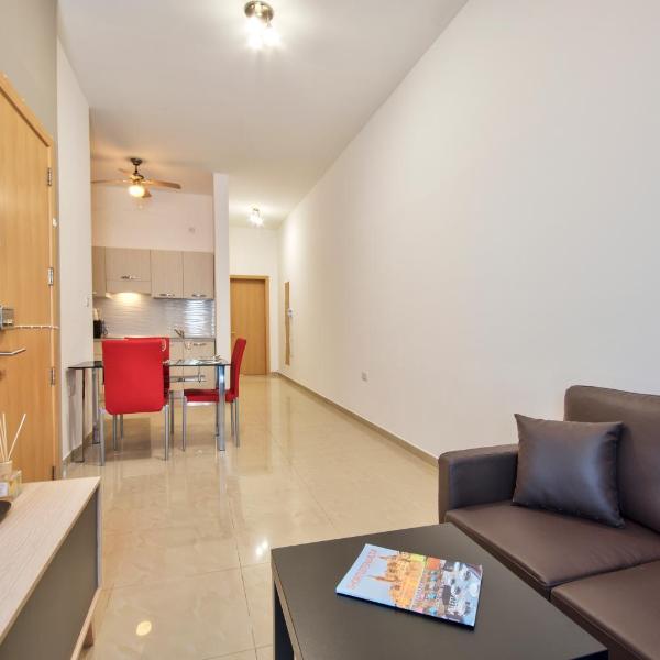 UrbanStays - Gzira 1 Bedroom Apartments by ShortletsMalta