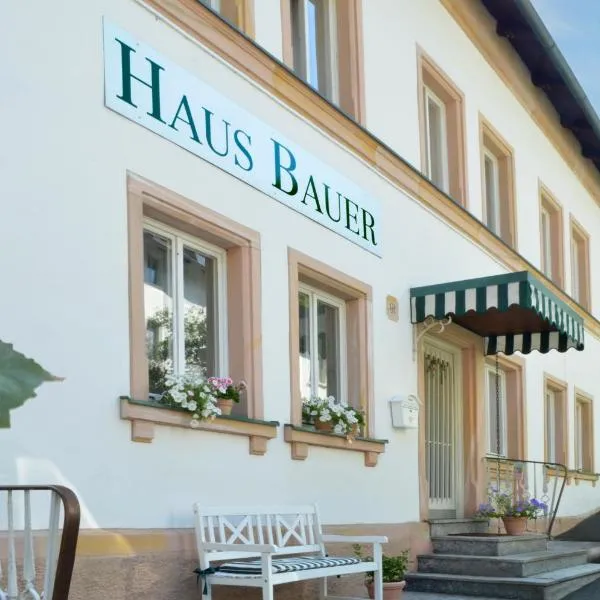 바트 베르네크 임 피흐텔게비르게에 위치한 호텔 Hotel Haus Bauer