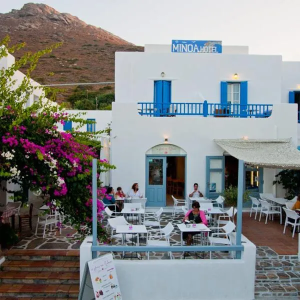 Hotel Minoa, hotell i Katápola