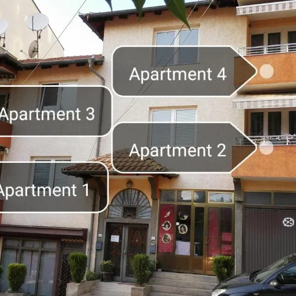 City Park Apartments & Hostel, hotel en Pristina