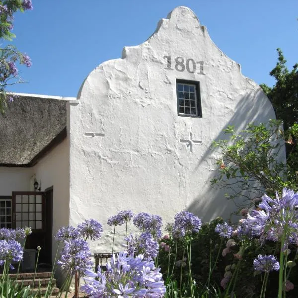 De Kloof Heritage Estate and Wellness, hotel a Swellendam