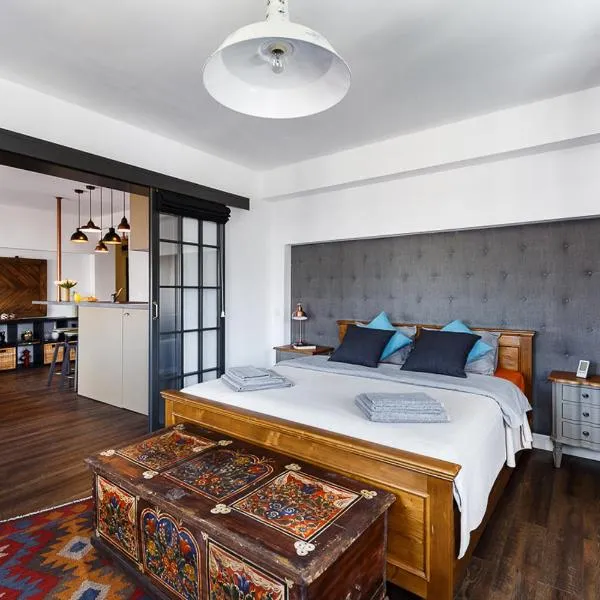 Bohemian Old Town Boutique Apartment, hotel v Bukurešti