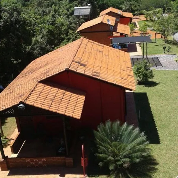 Chales Recanto das Seriemas、サン・ロケ・デ・ミナスのホテル