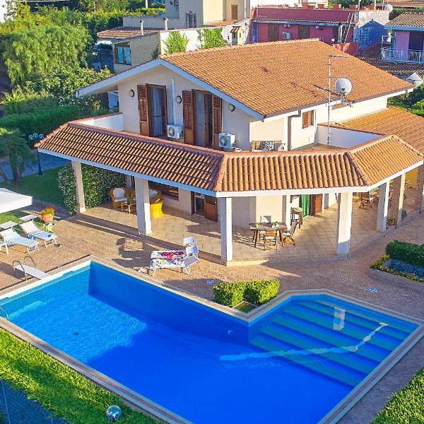Villa con piscina privata tra Palermo e Cefalù AC - BBQ - Wi-Fi free