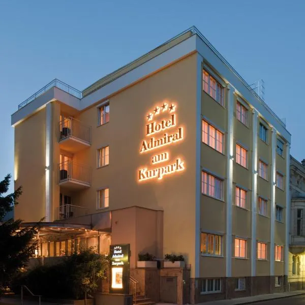 Hotel Admiral am Kurpark, hotel in Baden
