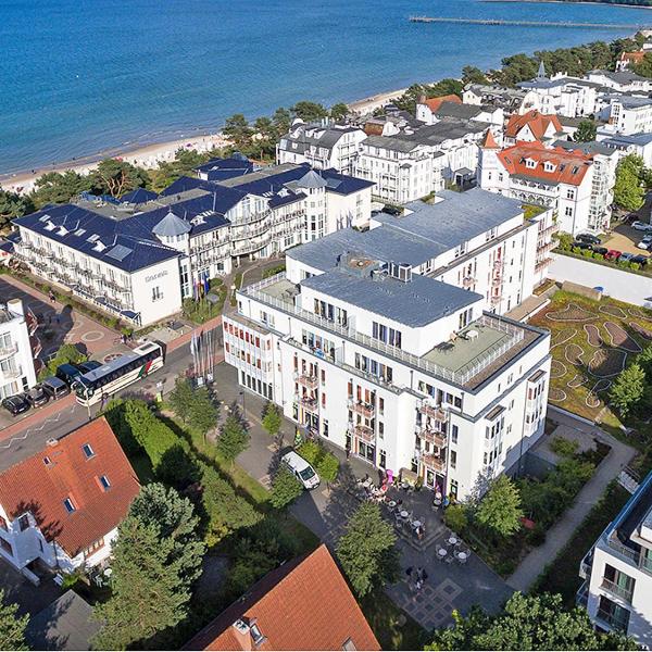 Residenz "bel-vital" Binz - WG21 mit Balkon und seitlichem Meerblick