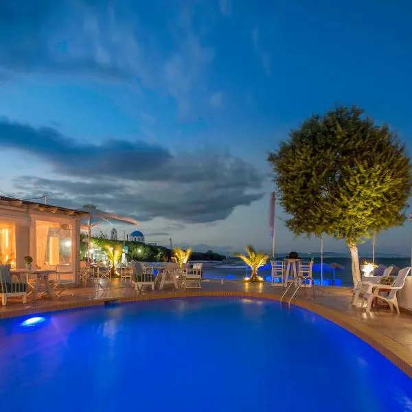 Oasis Beach Hotel, hotel v destinaci Skala