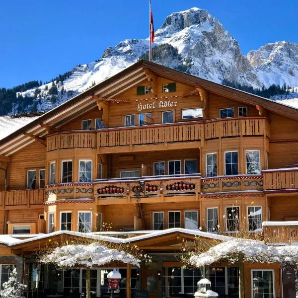 Chalet Hotel Adler, hotel in Kandersteg