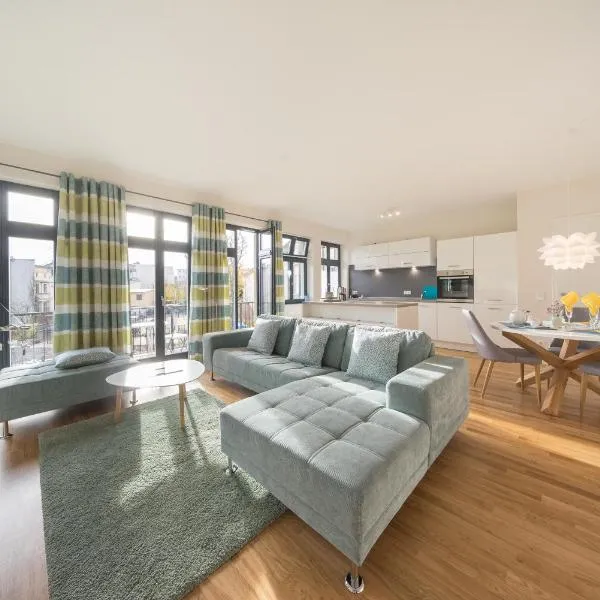 Design Apartments - "Am Schlosspark", ξενοδοχείο στο Πότσνταμ