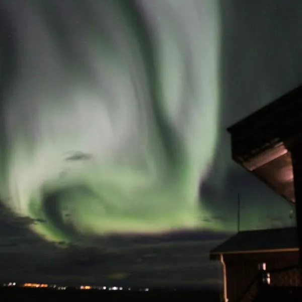 Hekla Cabin 1 Volcano and Glacier View, hôtel à Hella