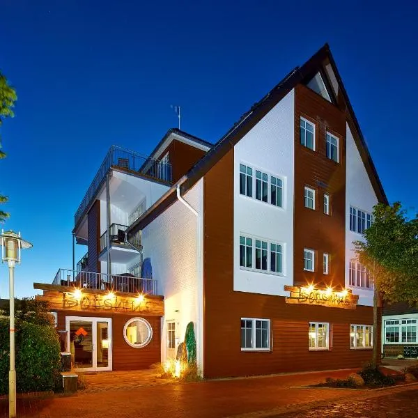Bernstein-Hotel Bootshaus, hotel di Büsum