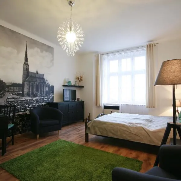 Apartmán Mrakodrap, hotel v Plzni