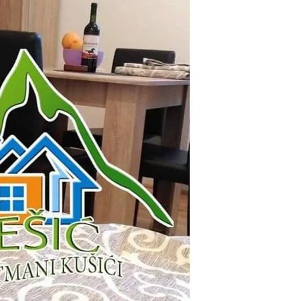 Pešić Apartmani, Hotel in Kušići