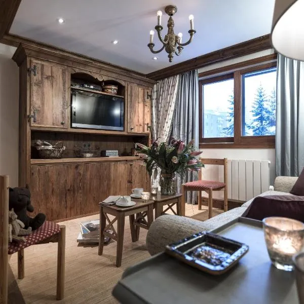 Appartement 35m² Domaine du Jardin Alpin, hôtel à Courchevel