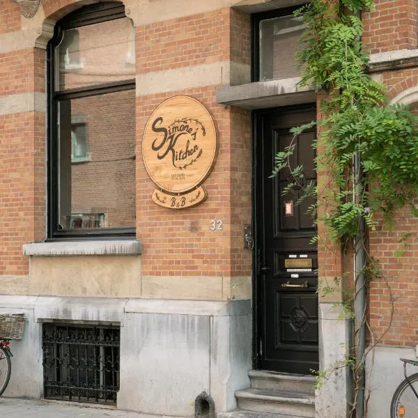 Simone's Kitchen B&B, hotel Antwerpenben