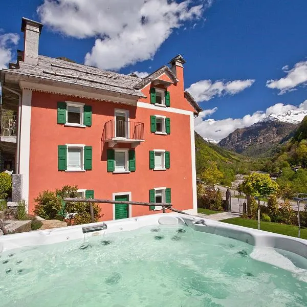 MyVerzasca Resort Casa Rossa, hotel em Brione