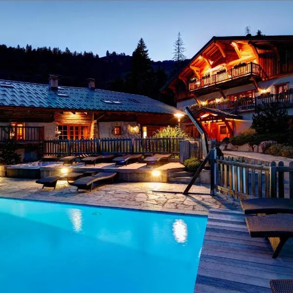 Hôtel La Ferme du Chozal, Chalet de tradition，位于欧特吕斯的酒店