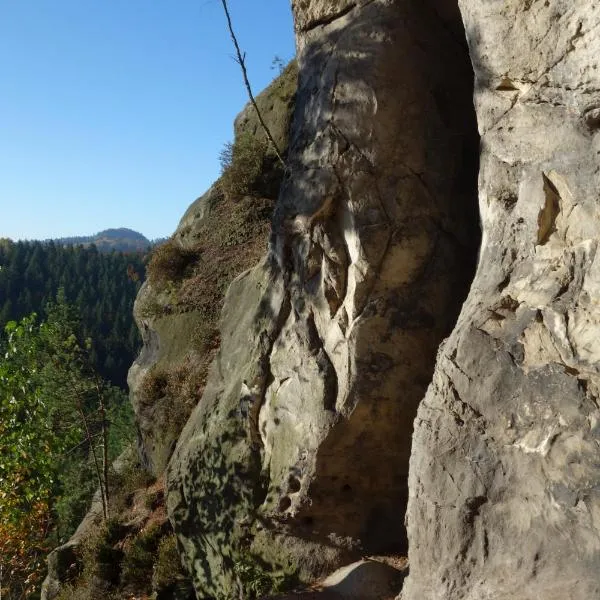 Gasthaus "Zum Wanderstübel", hotel v destinaci Hinterhermsdorf