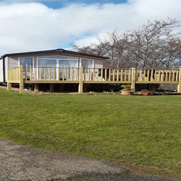 Caravan on Fantastic site, hôtel à Dunbar