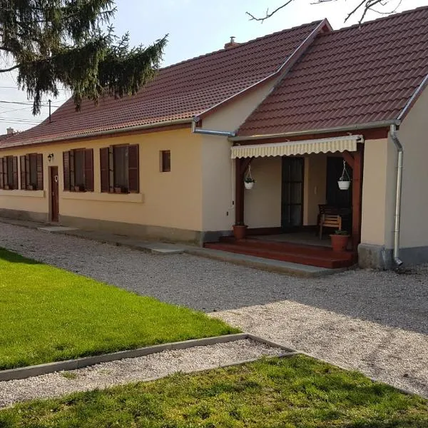 Ilona vendégház Dinnyés、Dinnyésのホテル