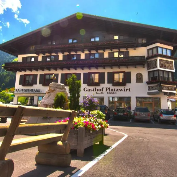 Hotel - Restaurant Platzwirt, hôtel à Rauris