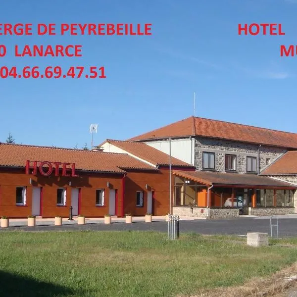 Auberge De Peyrebeille, hotel en Lanarce