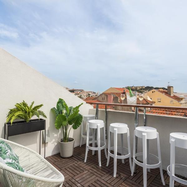 Rossio Penthouse Three-Bedroom Apartment w/ River View and Parking - by LU Holidays