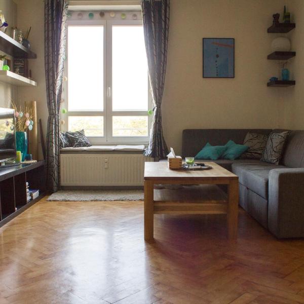 Sunny family apartment in Prague Žižkov