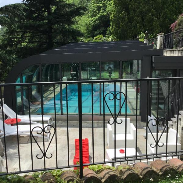 Mon Amour appartamento in villa vista lago a Lugano-Melide
