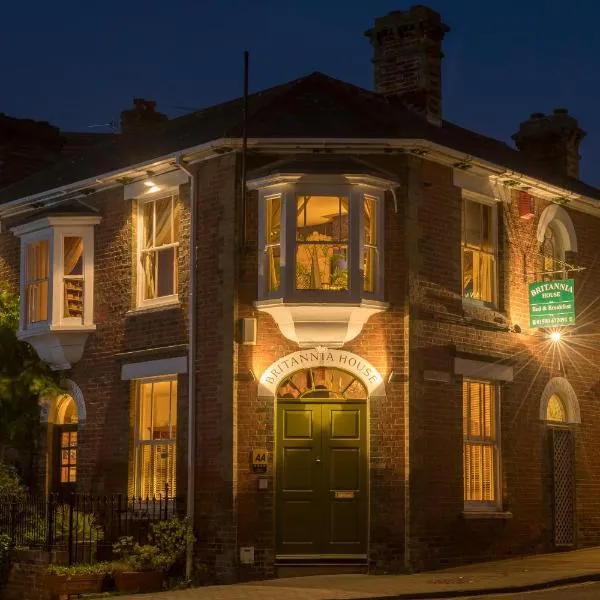 Britannia House, hôtel à Lymington