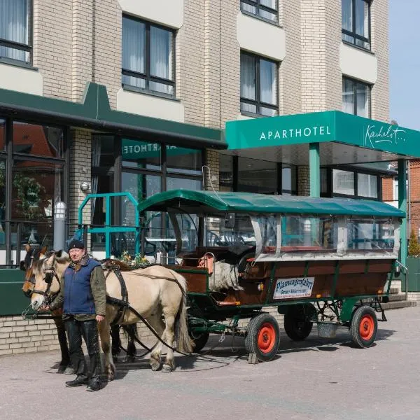 Aparthotel Kachelot, hotel em Borkum