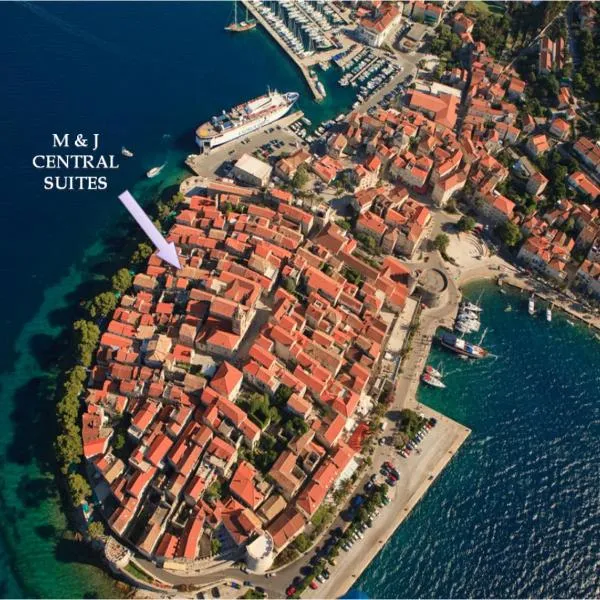 M & J Central Suites, отель в Корчуле