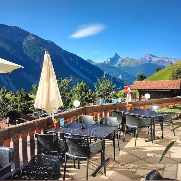 Hotel Sonnenhalde Wiesen, hótel í Wiesen