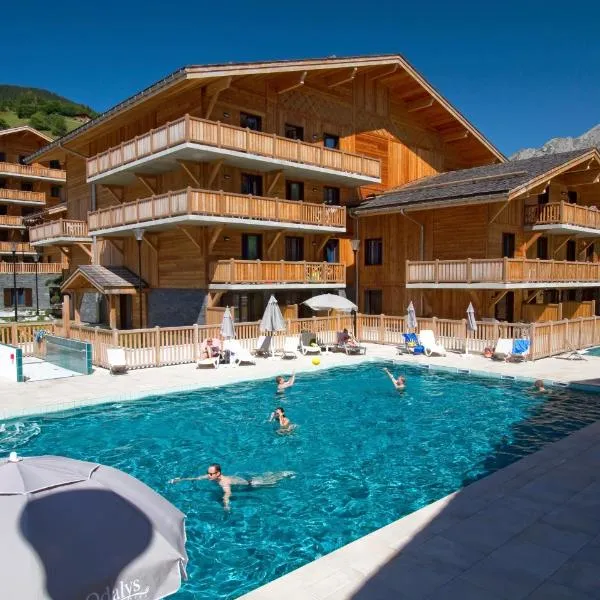 Hôtel et Spa Le Chamois by Odalys、ラ・クリュサのホテル