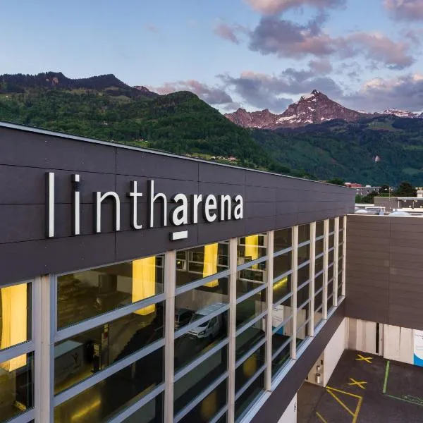 lintharena ag, hotell sihtkohas Näfels