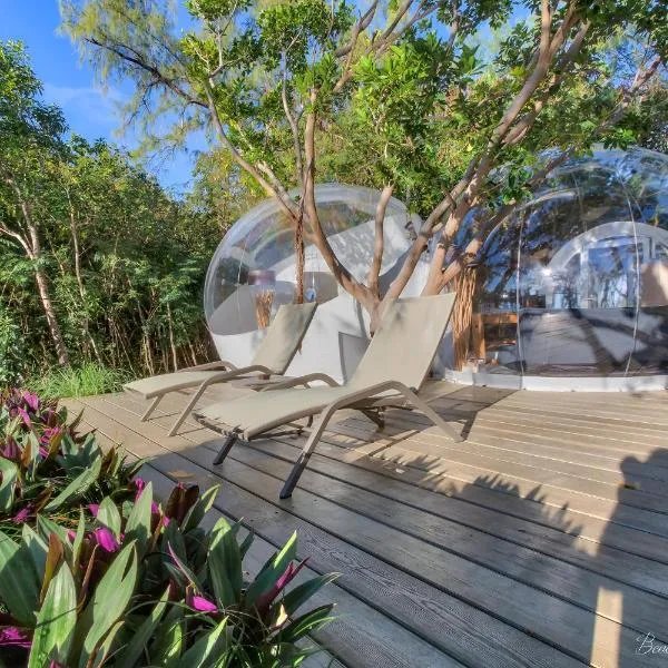 Bubble Lodge Ile aux Cerfs Island，位于Ile aux Cerfs的酒店